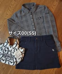 パーリーゲイツ 国旗シリーズ スカート 裏起毛 ネイビー 00(SS) - メルカリ