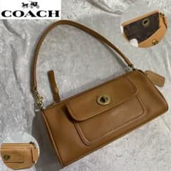 【超希少】【美品】COACH オールドコーチ バンドバッグ ミニバック　ベージュのサムネイル