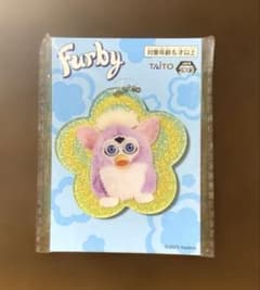 レトロ ファービー キラキラアクリルキーホルダー