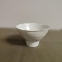 黒田泰蔵作　白磁　 高台鉢のサムネイル