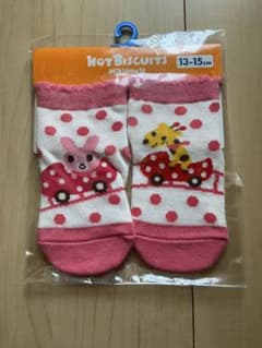 HOT BISCUITS ミキハウス 靴下 13-15cmのサムネイル