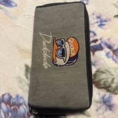 Duckdude 長財布 ラウンドファスナー グレーのサムネイル