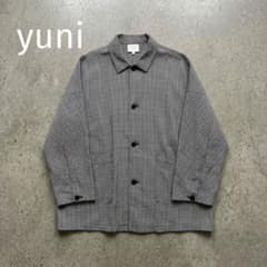 yuni サッカーギンガムチェック　オーバーサイズジャケット FREE SIZEのサムネイル