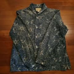 25SS RRL rrlインディゴ プリント オーバーシャツダブルアールエル 25SS RRL rrlインディゴ プリント オーバーシャツダブルアールエル
