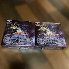 遊戯王 カオスオリジンズ 2BOX シュリンク付き エクスパンションパック