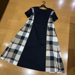 BLUE LABEL CRESTBRIDGE 半袖ロングワンピース - メルカリ