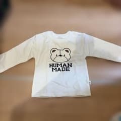 HUMAN MADE ベア 長袖カットソー ホワイト Lサイズ
