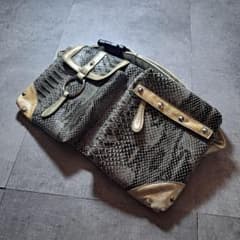 y2k waist pouch python gimmick archive - メルカリ