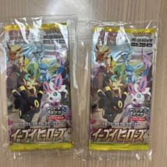 イーブイヒーローズ 8パック - メルカリ