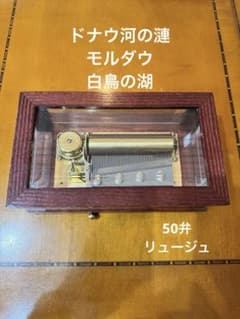 リュージュ オルゴール ドナウ河の漣 モルダウ 白鳥の湖 - メルカリ