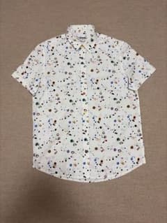 Desigual デシグアル 半袖シャツ 総柄 ホワイト M メンズのサムネイル