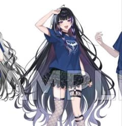 にじさんじ 狂蘭メロコ コスプレ インディゴ Tシャツ スカート 小物類のサムネイル