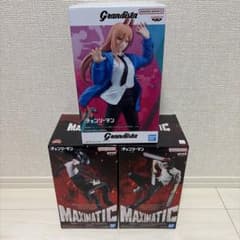 チェンソーマン　マキマ　デンジ　レゼ　パワー　フィギュア　スタチュー 新品未開封】劇場版チェンソーマン フィギュア パワー レゼ デンジ3種