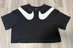 NIKE ダブルスウッシュ Tシャツ ブラックのサムネイル