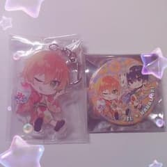 すとぷり 夏グッズ ジェルくん アクキー  ななジェルペア缶バッジのサムネイル