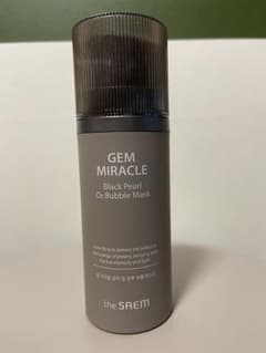 the SAEM ジェムミラクル ブラックパール O2 バブルマスク 105gのサムネイル