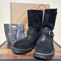 WESCO BOSS 8E ブラックスエード エンジニアブーツ | Shop at Mercari 