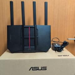 ASUS 無線LANルーター RT-BE92U wifi7 - メルカリ