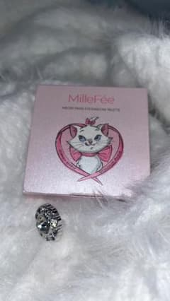 MilleFée MEOW PAWS EYESHADOW PALETTE의 빈 상자
