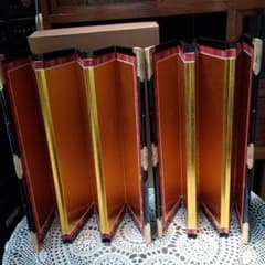 m-2140 六曲屏風 未使用品 １対 m-2140 六曲屏風 未使用品 1対 - メルカリ