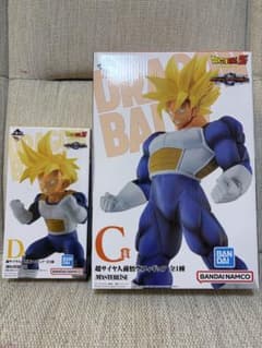 一番くじ ドラゴンボール C賞 D賞 超サイヤ人 孫悟空&孫悟飯 2種セットのサムネイル