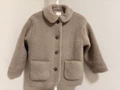 LOWRYS FARM ボアコート ベージュ【120-130】のサムネイル