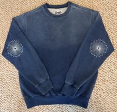 KaraKu スウェット トレーナー XXL インディゴ染めのサムネイル