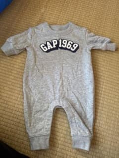 baby GAP ロンパース グレー 0-3months