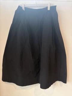 【お値下げ中】お花見にも♪3XL 大きいサイズ　黒 ロング　スカート体型カバーのサムネイル