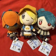 ポケモンマスターズEX ぬいぐるみ チリ ウォロ キバナ 全3種 コンプリート