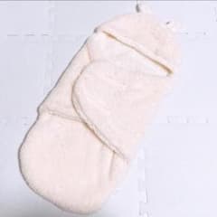 ベビー おくるみ ブランケット うさぎ ホワイトのサムネイル
