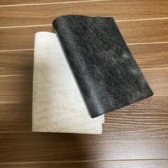 オリジナル　本革ブックカバー　セット売り(ブラック、ホワイト)のサムネイル