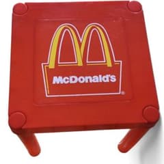 非売品希少！McDonald's マクドナルド　サイドテーブル　ヴィンテージ 非売品希少！McDonald's マクドナルド サイドテーブル ヴィンテージ