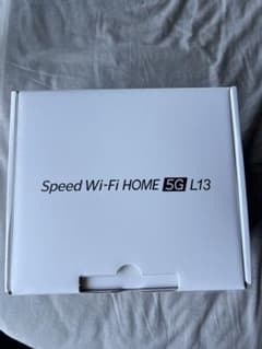 Speed Wi-Fi HOME 5G L13 無線LANルーター本体•付属品 - メルカリ