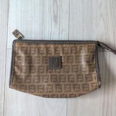 FENDI ズッカ柄 クラッチバッグ ポーチ ヴィンテージ - メルカリ