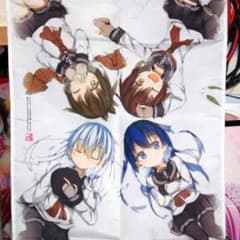 艦これ コンプティーク 付録 第六駆逐隊タペストリーのサムネイル