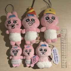 おぱんちゅうさぎ ぬいぐるみ 6匹セットのサムネイル