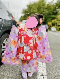 七五三 被布セット 着物 3歳 女の子のサムネイル