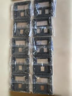 アドバンスコンセントプレート　マットグレー色　 10個 電設資材のサムネイル