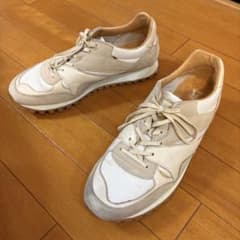 希少goa × ZDA MARATHON 別注スニーカー ベージュ 41 美品のサムネイル