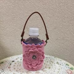 可愛いピンク       ペットボトルカバーのサムネイル