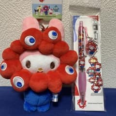 マイメロディ ミャクミャク カラビナBC - メルカリ