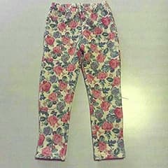 ベル様専用☆バラ柄裏起毛レギパンのサムネイル