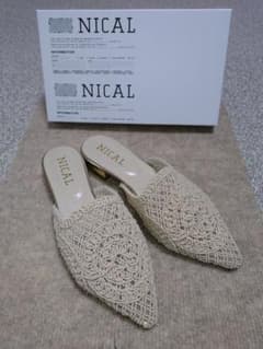 NICAL 編みデザインミュールサンダルのサムネイル
