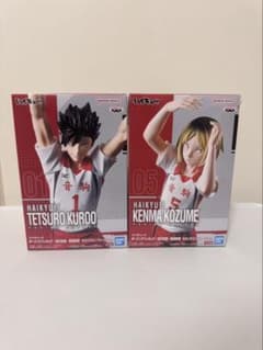 ハイキュー!! ポージングフィギュア-孤爪研磨・黒尾鉄朗 セカンド