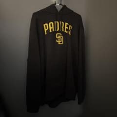 美品 Fanatics MLB パドレス パーカー ブラウン 2XLのサムネイル