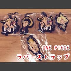 [ONE PIECE 고무 마스코트] 밀짚모자의 루피(변색) 등 5점 세트