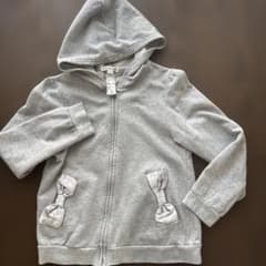 any FAM キッズ パーカー グレー 130cmのサムネイル