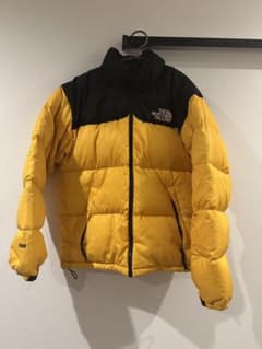 THE NORTH FACE ダウンジャケット イエロー/ブラックのサムネイル