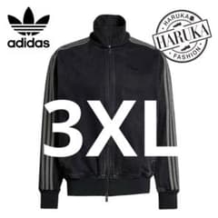新品3XL⭐️adidasアディカラー デニムファイヤーバード トラックトップ 黒 新品3XL⭐️adidasアディカラー デニムファイヤーバード トラックトップ 黒